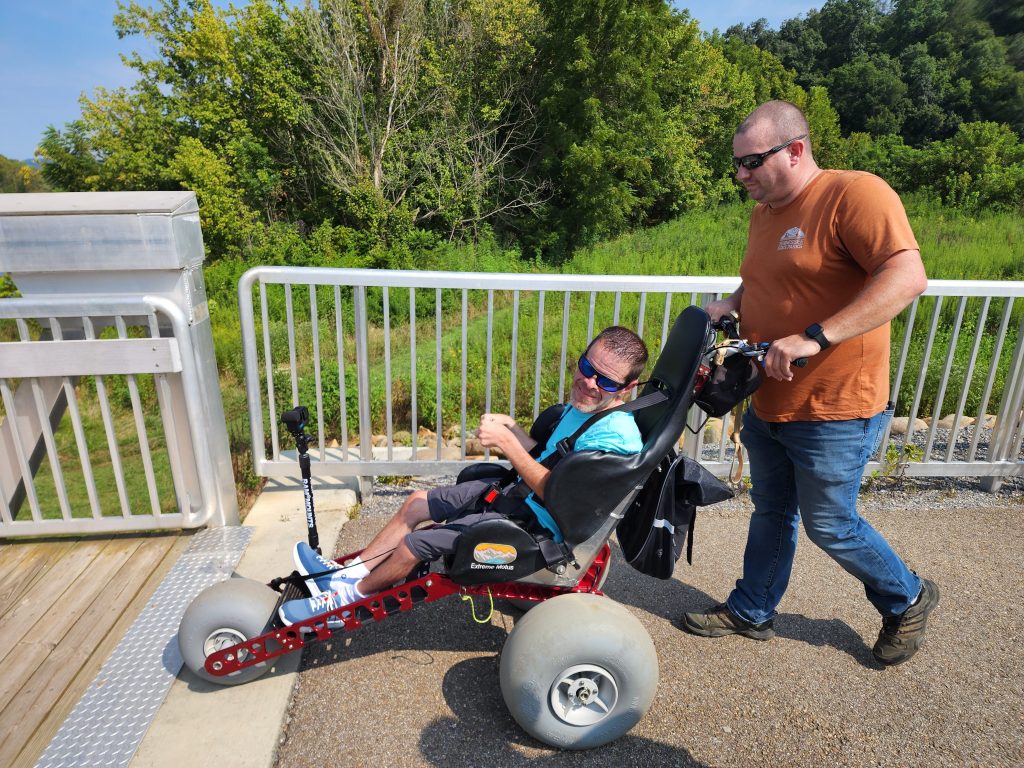 All Terrain Wheelchair in Tennessee State Park