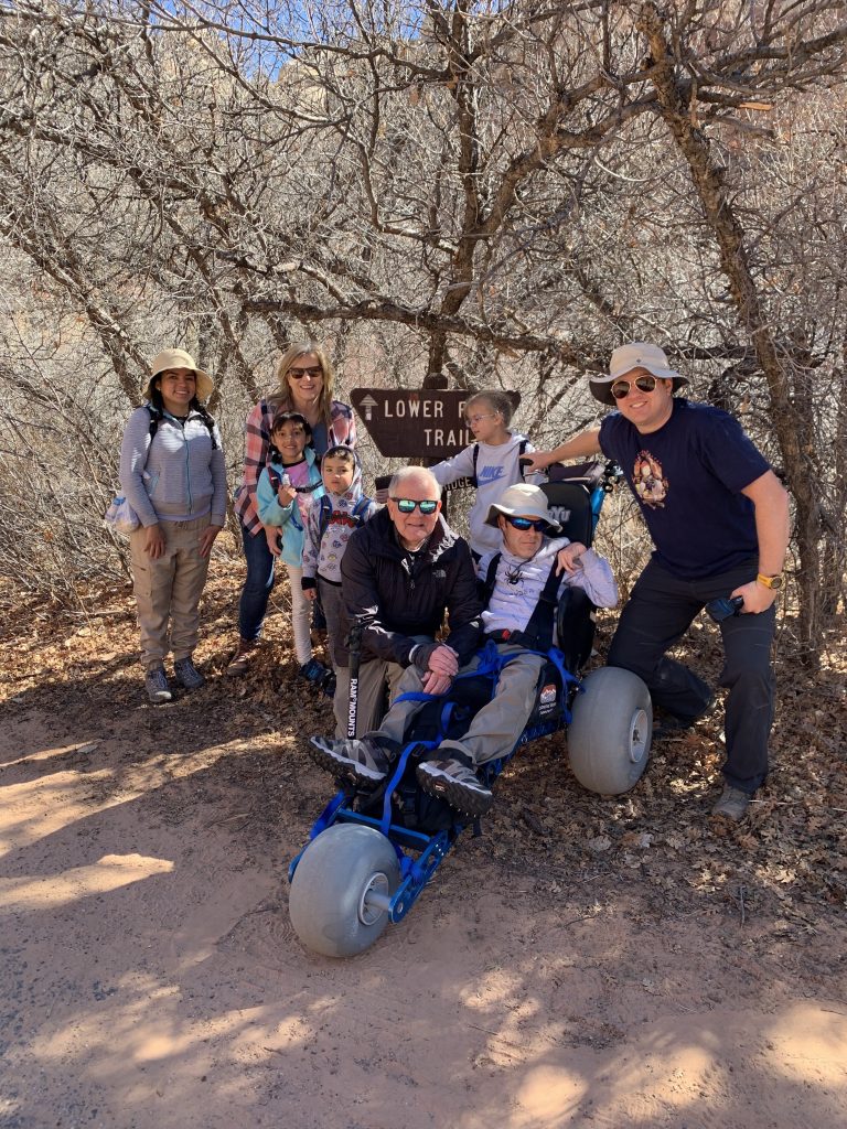 Adaptive Hiking Wheelchair