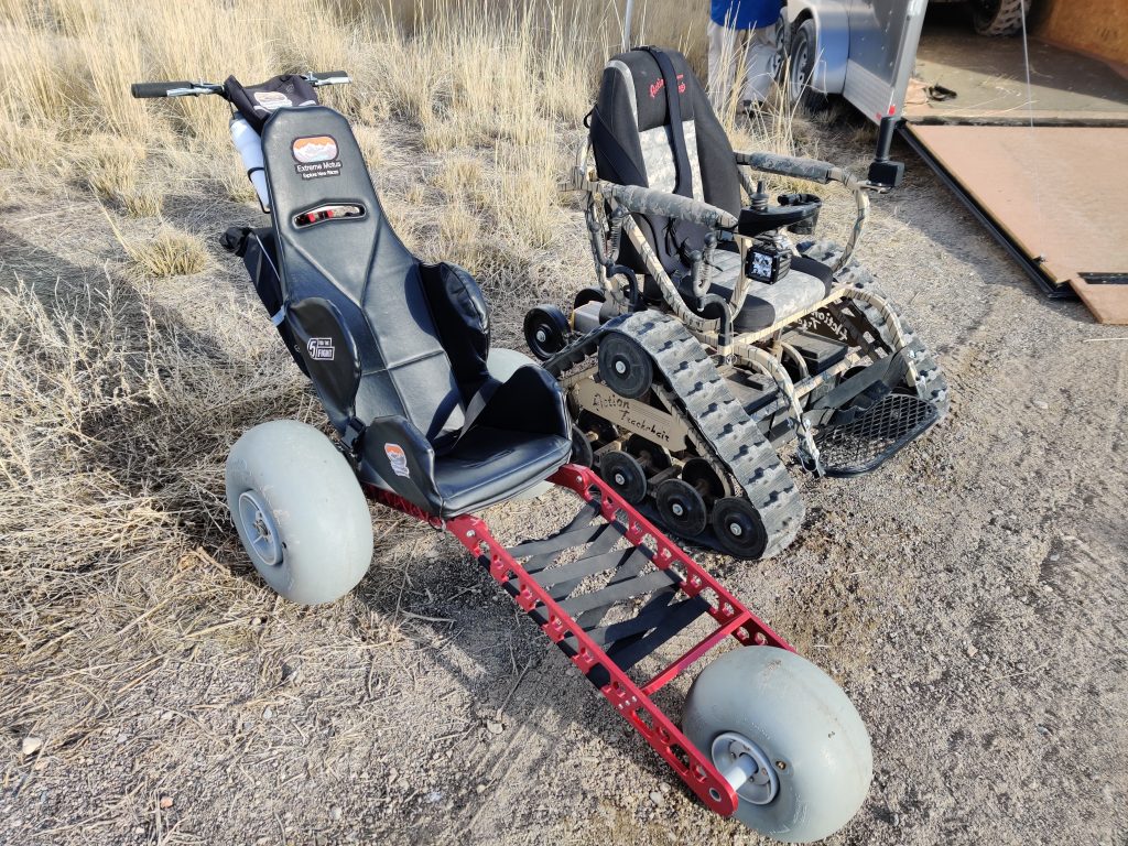 Manual vs powered all-terrain wheelchairs