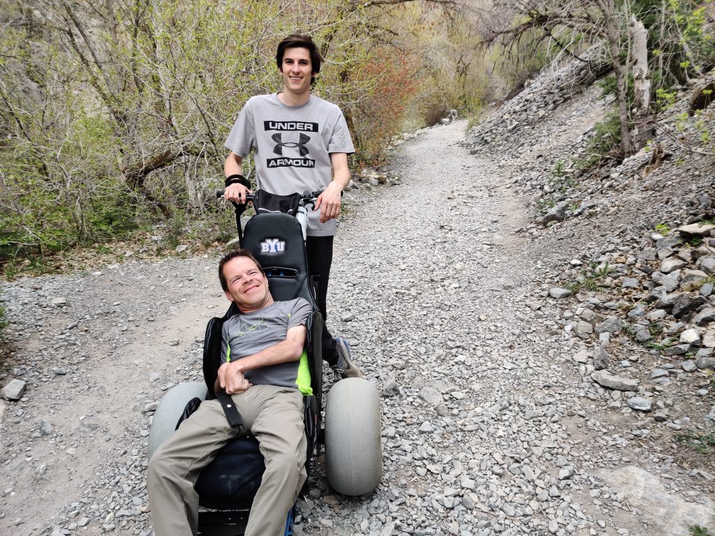 Adaptive Hiking Wheelchair Kyhv Peak, Utah