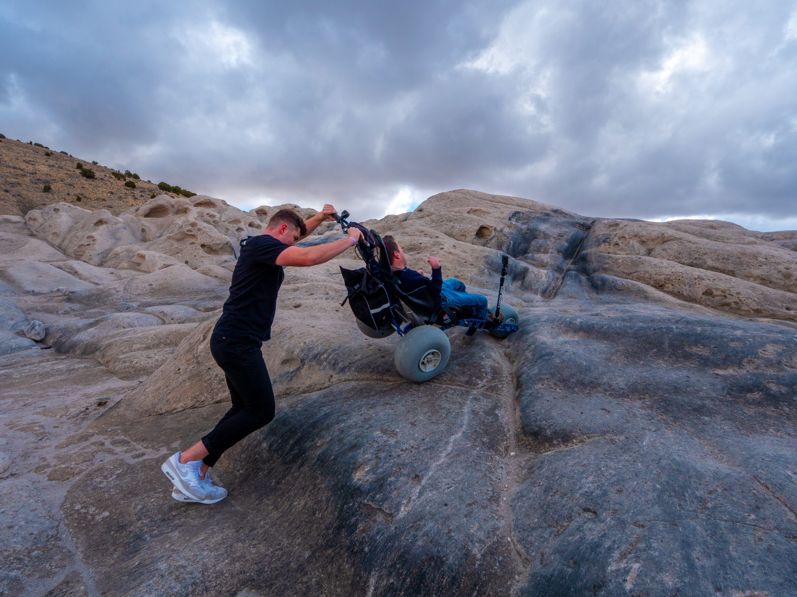 Extreme Motus all-terrain wheelchair