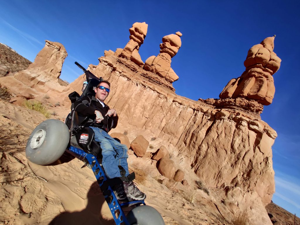 Three sisters goblin valley.