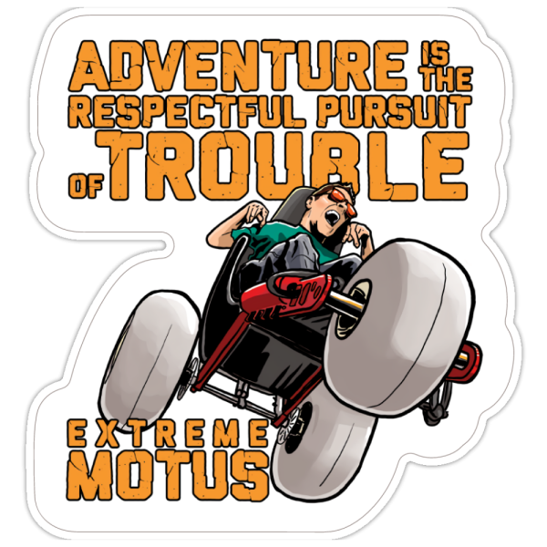 Extreme Motus Trouble Sticker