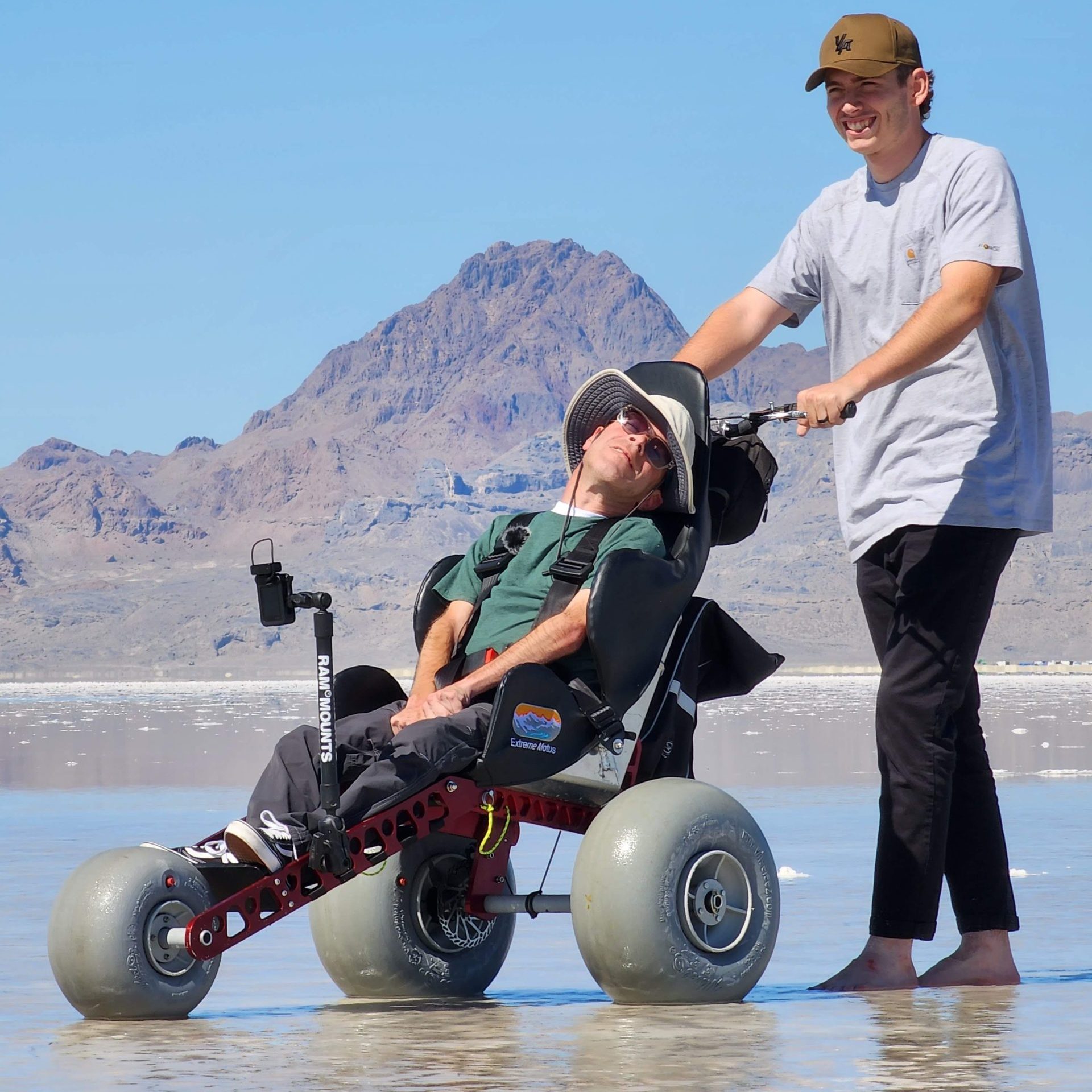 Extreme Motus all-terrain wheelchair